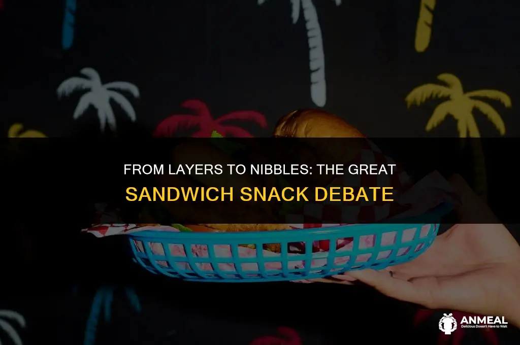 can a sandwich be a snack
