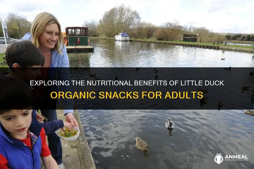 can adults eat little duck organic snacks for preschoolers