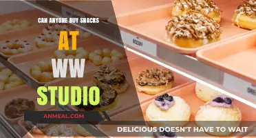 Snack Time at WW Studio: Who Can Buy and What's Available?