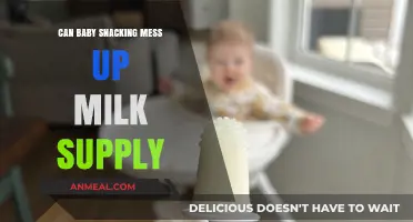 Snacking Babies: Impact on Milk Supply Explained
