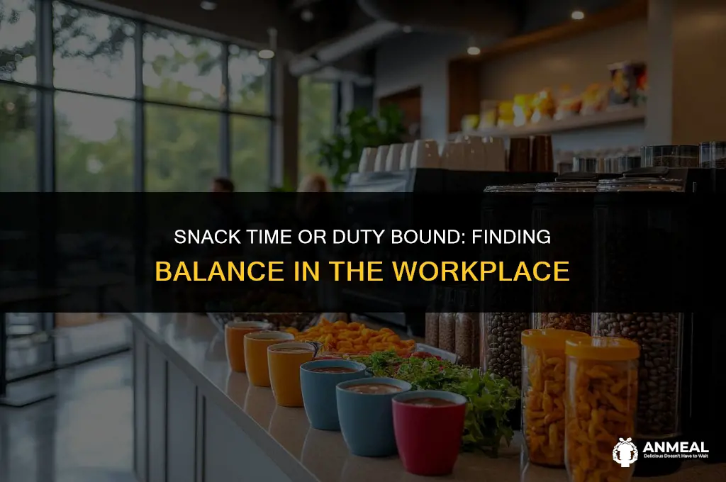 can bring snacks to hurt duty