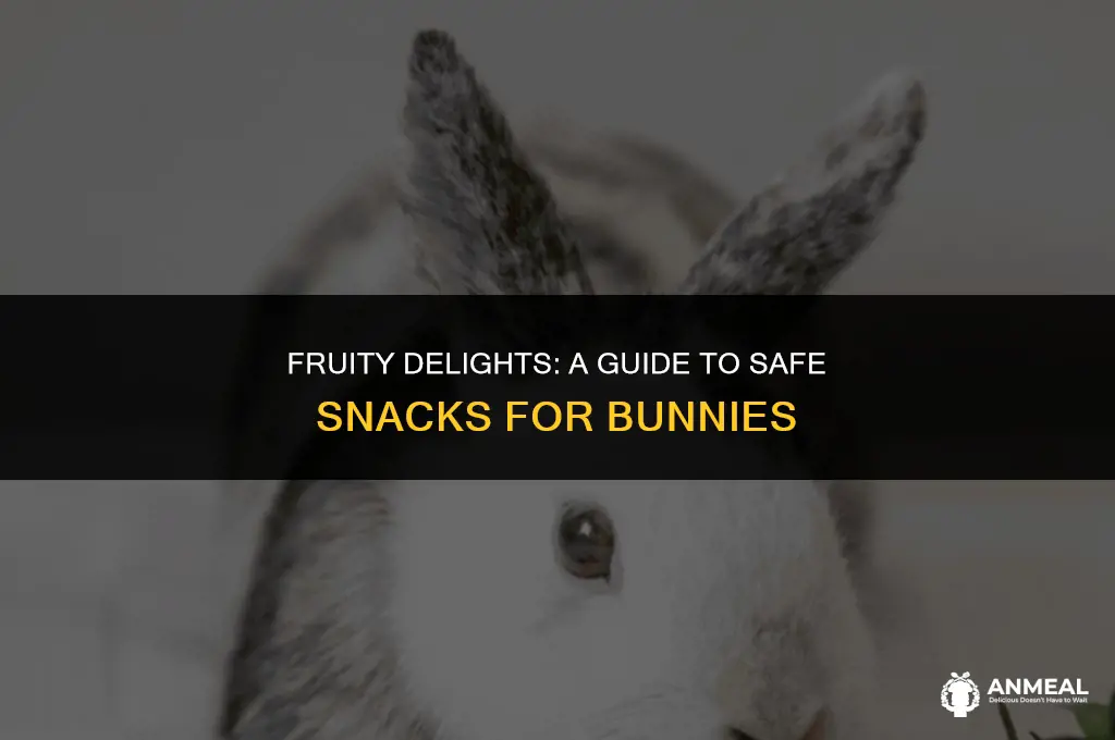 can bunnies eat fruit snacks