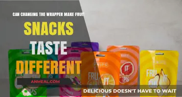 Unwrapping the Truth: Does Packaging Impact Fruit Snack Flavor?