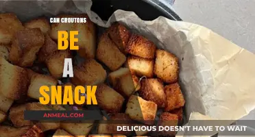 Crunch Time: Can Croutons Be Your Next Favorite Snack?