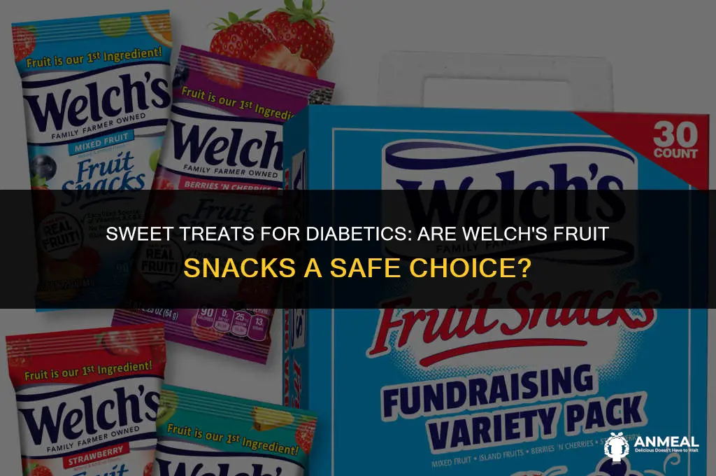 can diabetics eat welch