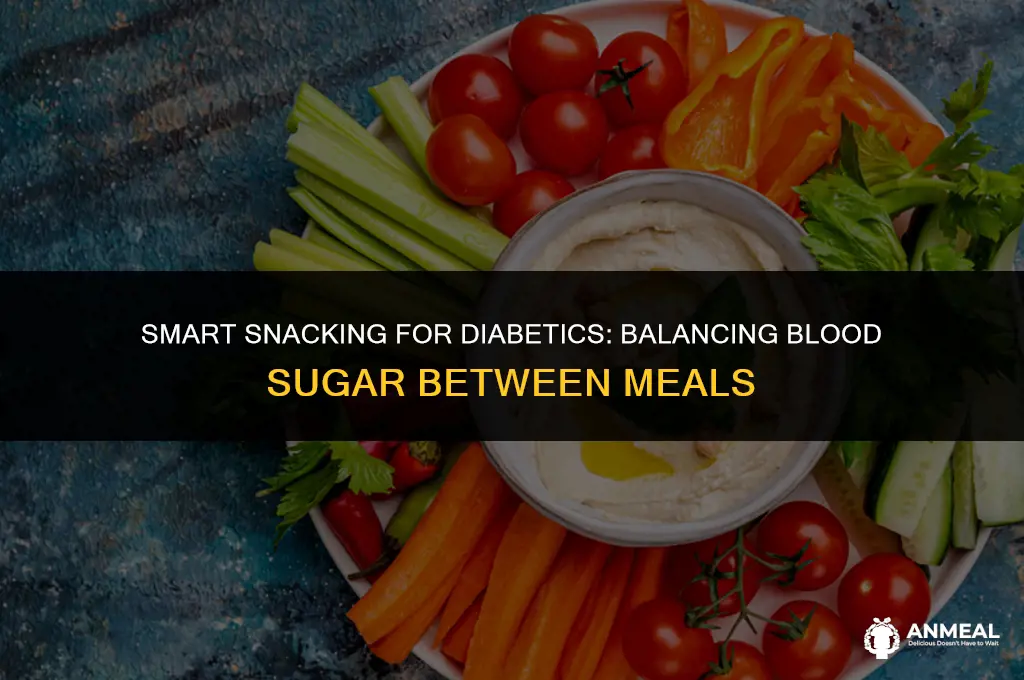 can diabetics snack between meals