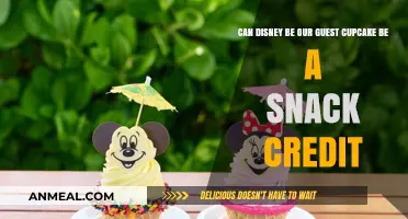 Sweet Treats at Disney: Can Cupcakes Count as Snack Credits?