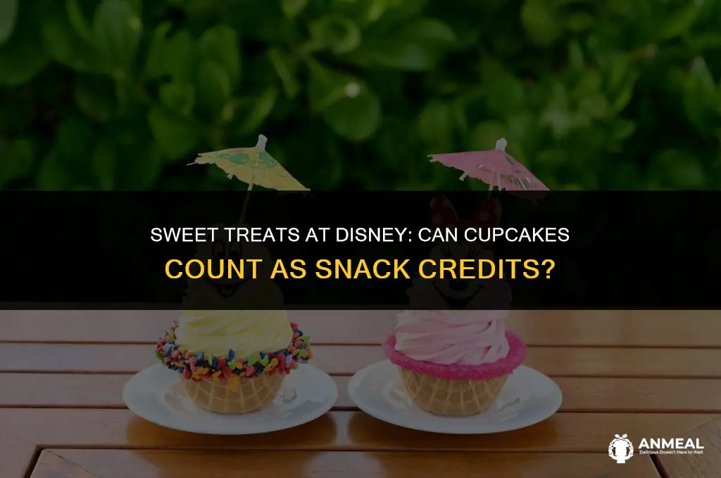 can disney be our guest cupcake be a snack credit