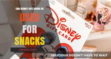 Snacking at Disney: Can You Use Gift Cards for Treats?