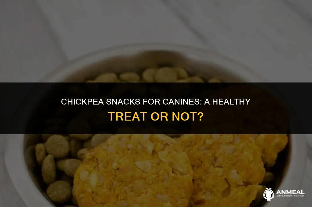can dogs eat chickpea snacks