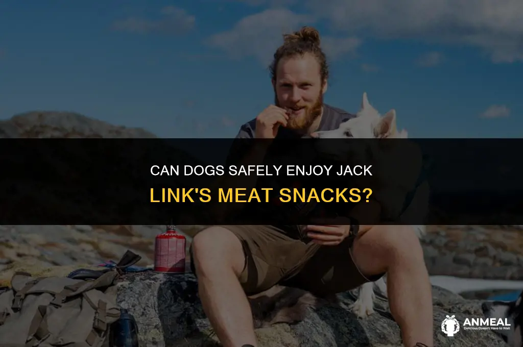can dogs eat jack link