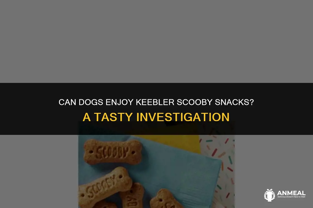 can dogs eat keebler scooby snacks