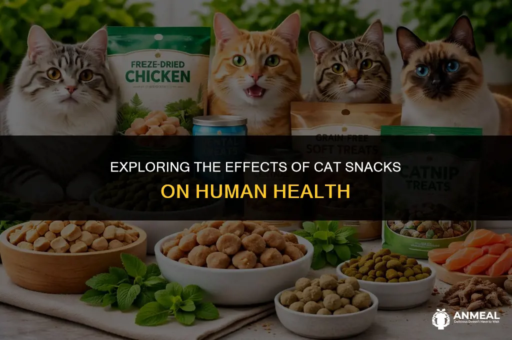 can eating cat snacks hurt humans