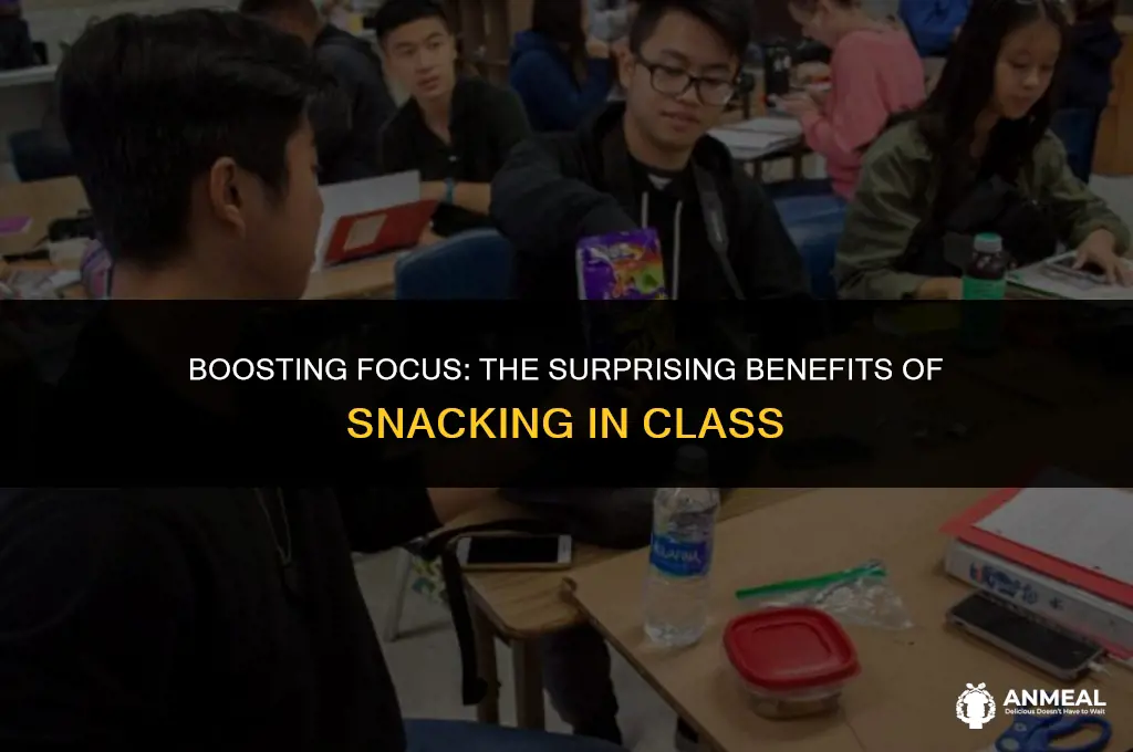can eating snacks during class improve concentratkion