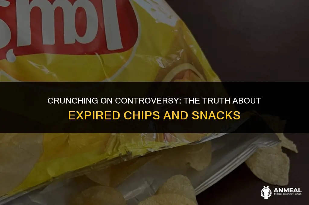 can expired chips snacks make you sick