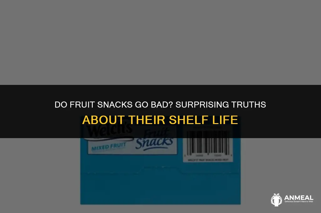 can fruit snacks expire