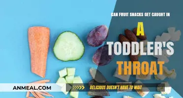 Choking Hazards: The Hidden Dangers of Fruit Snacks for Toddlers