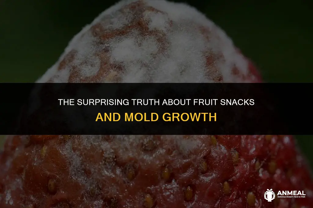 can fruit snacks get moldy