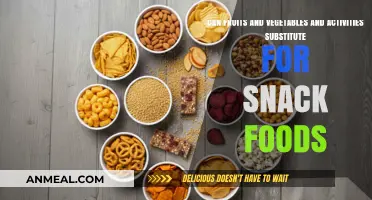 Healthy Alternatives: Can Fruits, Veggies, and Activities Replace Snack Foods?
