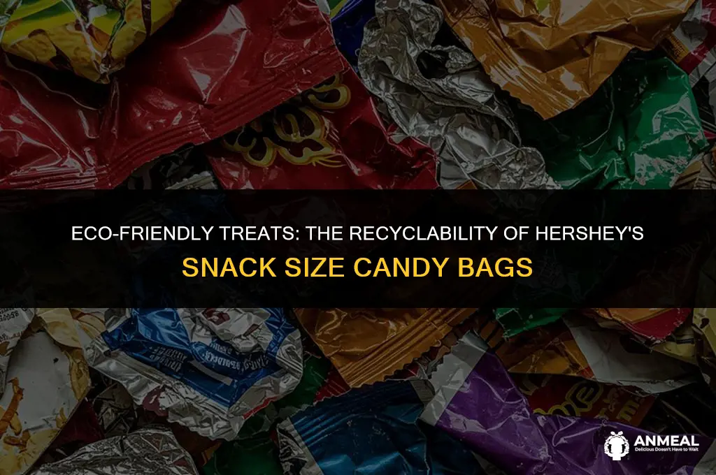 can hershey snack size candy bags be recycled