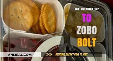 Snack Tray Compatibility with Zobo Bolt: A Handy Guide