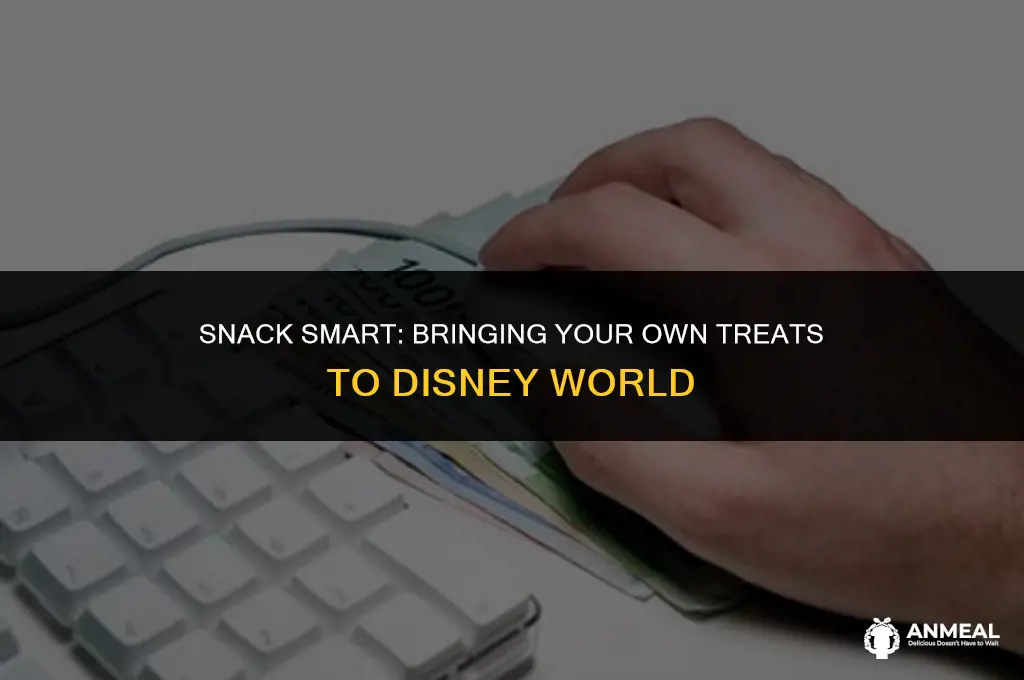 can i brig my own snacks into disney world