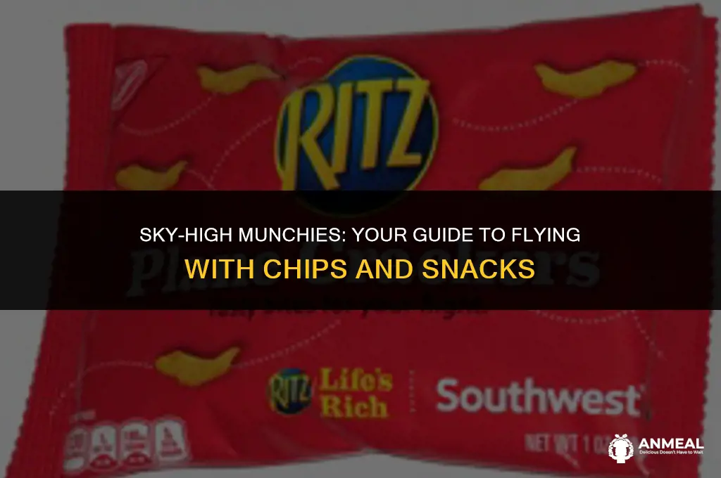 can i bring chips and snacks on the plane