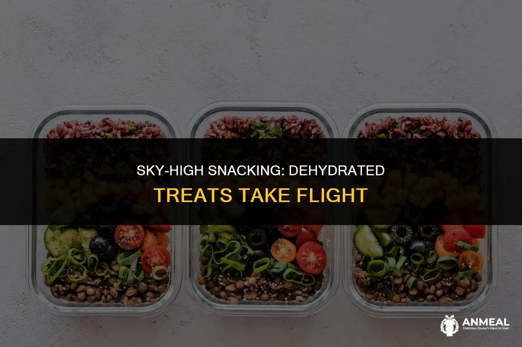 can i bring dehydrated snack onairplane