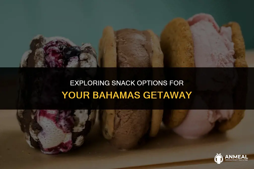 can i bring food snacks to the bahamas