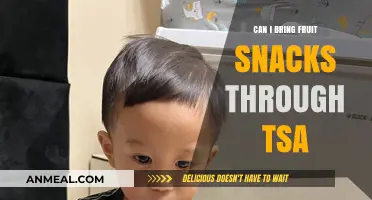 Snacking Smart: TSA's Rules on Fruit Snacks Explained