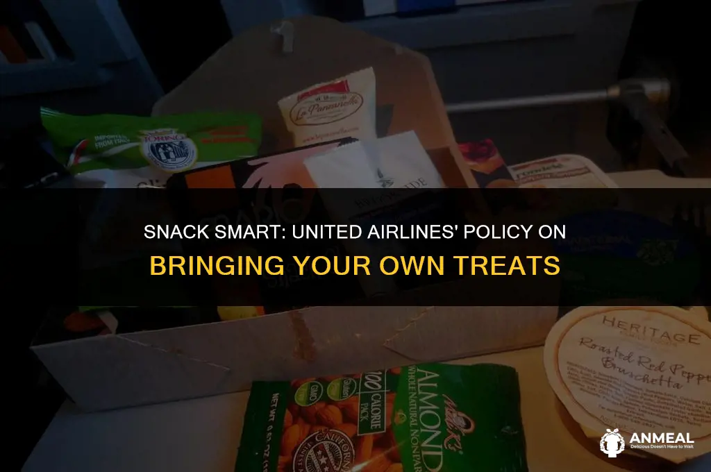 can i bring my own snacks on united airlines