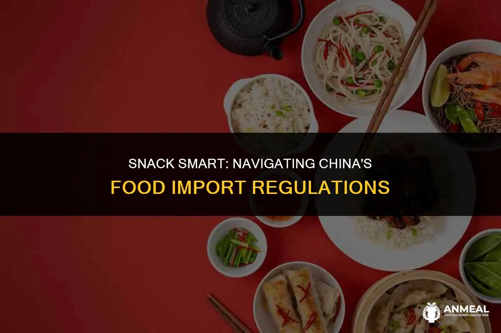 can i bring nuts and snack bars tochina