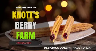 Snack Time at Knott's Berry Farm: What's Allowed and What's Not