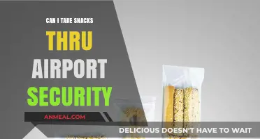 Snack Smart: Airport Security Rules for Food and Drinks
