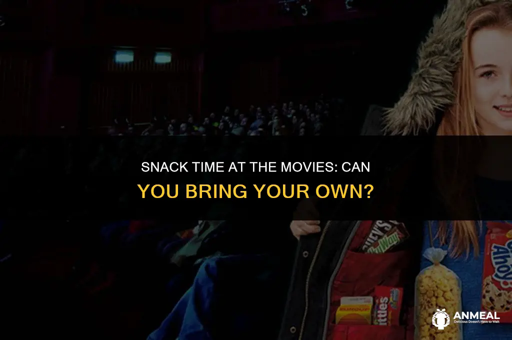 can you bring own snacks to cinema