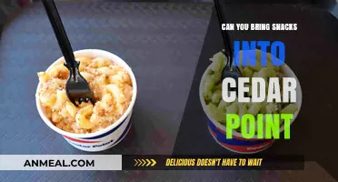 Snack Time at Cedar Point: What's Allowed and What's Not
