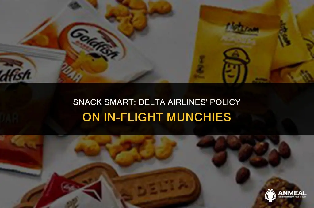 can you bring snacks on delta airlines