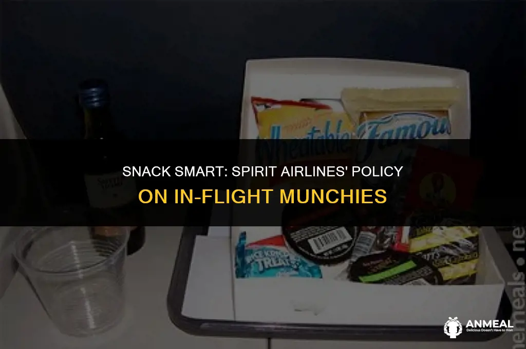 can you bring snacks on spirit airlines