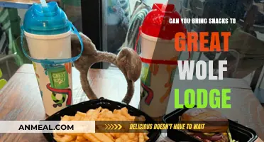 Snack Time at Great Wolf Lodge: What's Allowed and What's Not