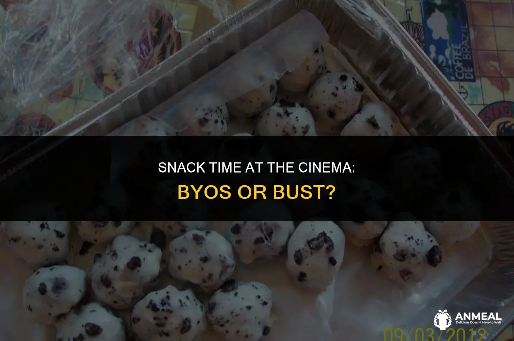 can you bring your own snacks to the movies