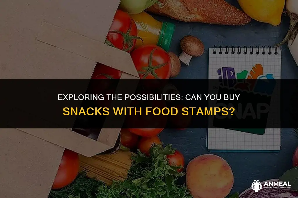 can you buy snacks with food stamps