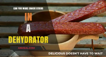Dehydrating Delights: How to Make Snack Sticks at Home