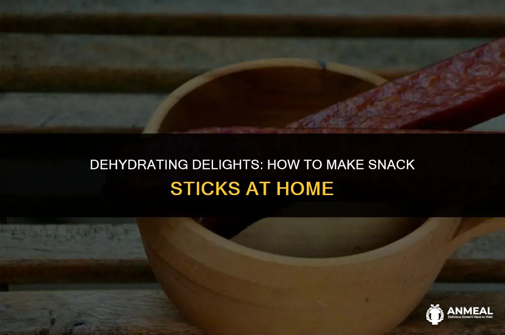 can you make snack sticks in a dehydrator