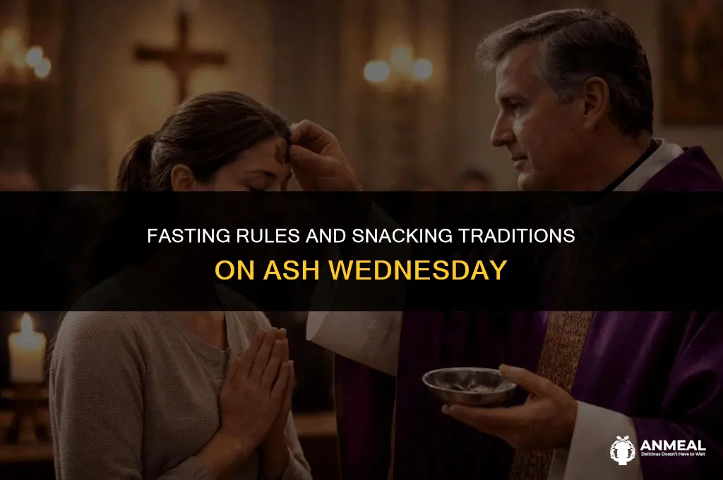 can you snack on ash wednesday