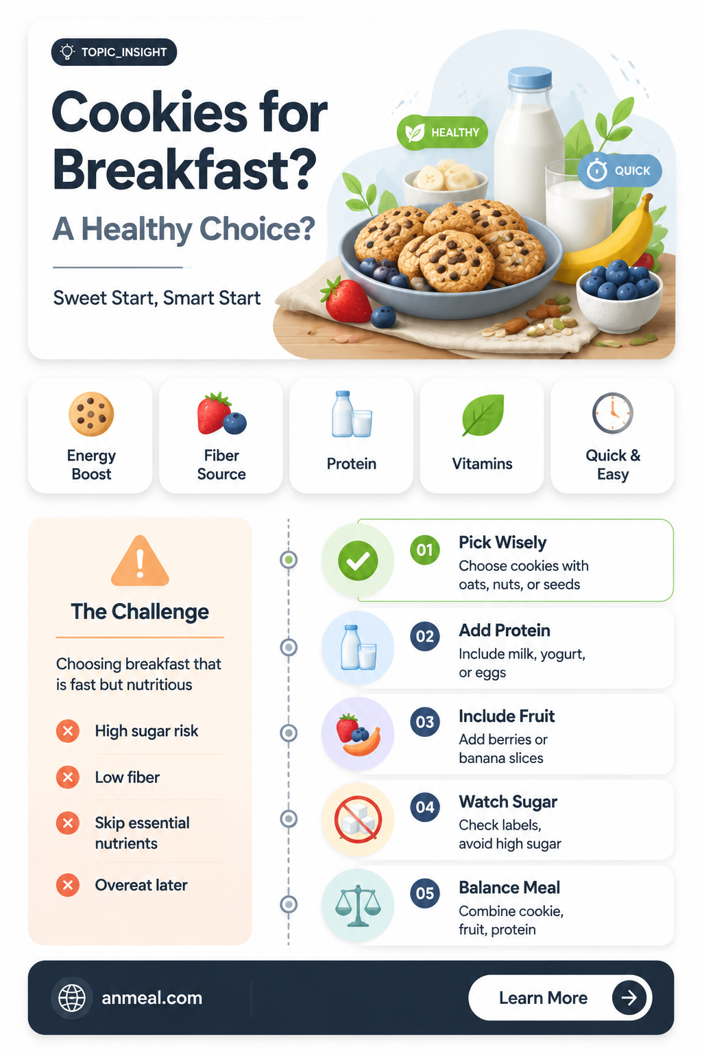 are cookies part of breakfast item