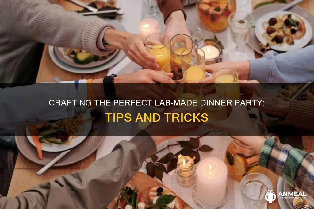 could be labmade dinner party