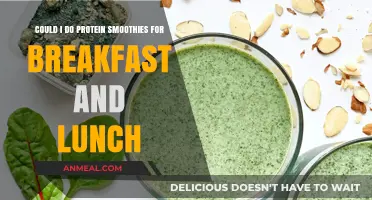Protein Smoothies: A Healthy Breakfast and Lunch Option?