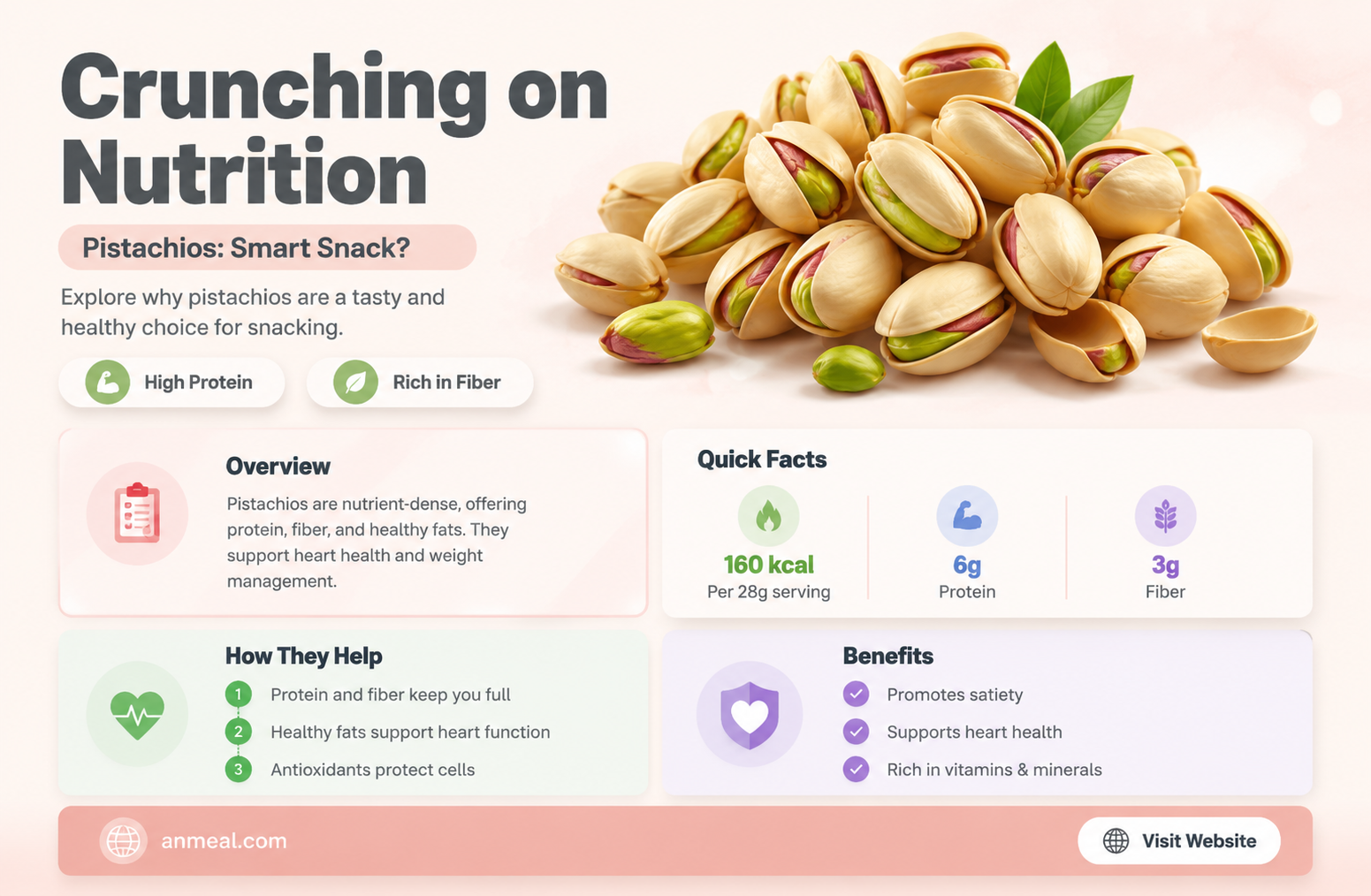 are pistachios a healthy snack