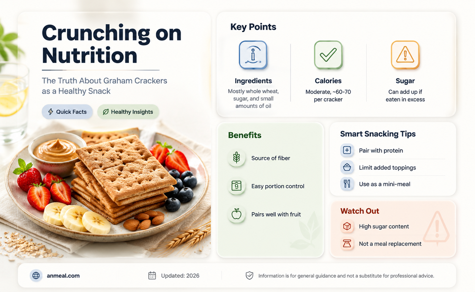 are graham crackers a healthy snack