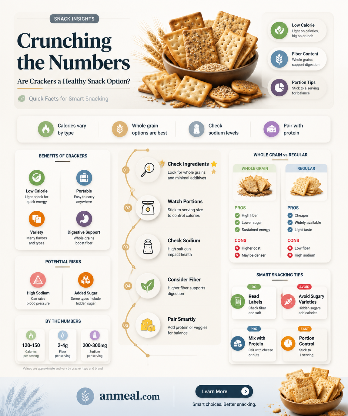 are crackers a healthy snack